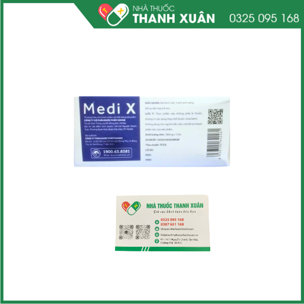 Medi X hỗ trợ giảm viêm, giảm phù nề